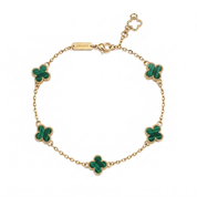5 Clover Chain Bracelet