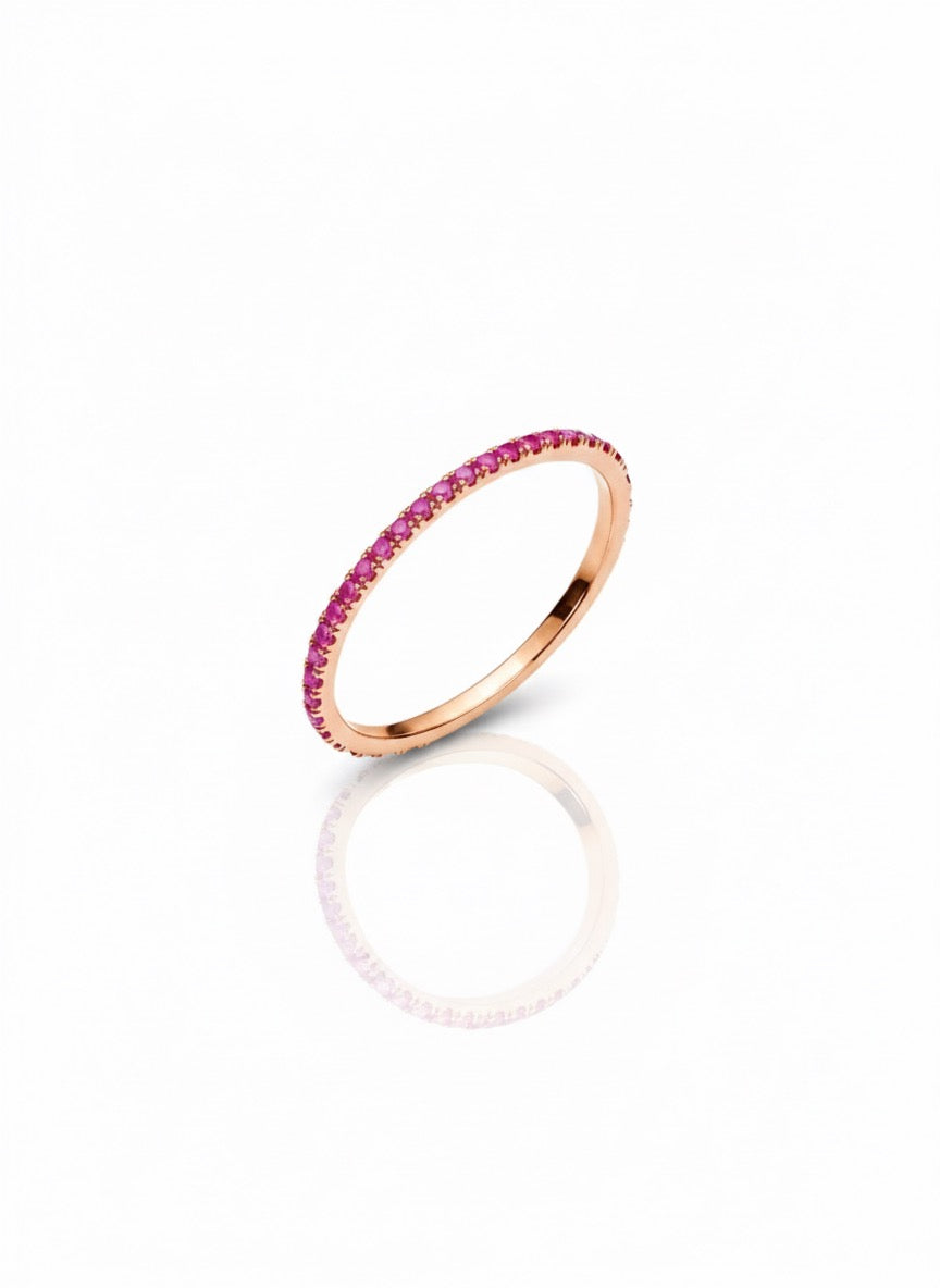 Pink Thin Ring