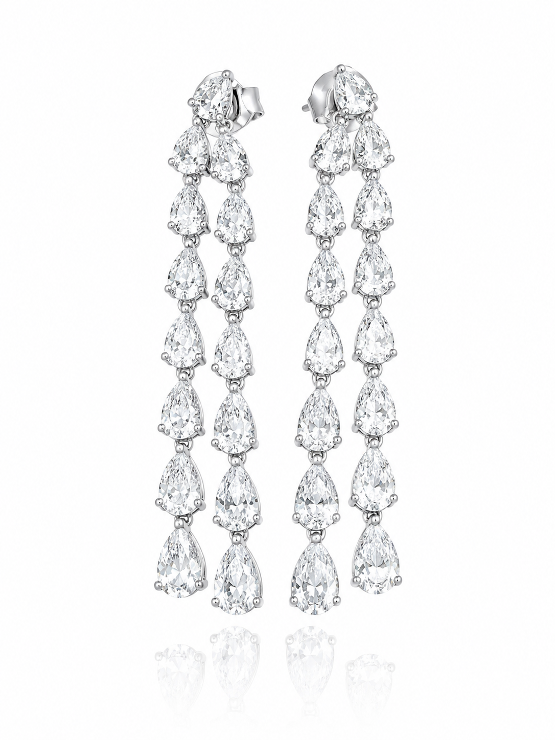 Sparkling Cascade Earrings