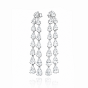 Sparkling Cascade Earrings