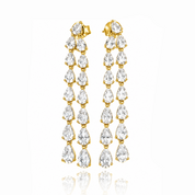 Sparkling Cascade Earrings