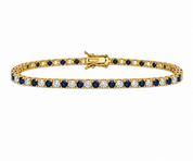 Mixed Gemstone Tennis Bracelet