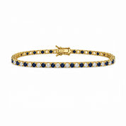Mixed Gemstone Tennis Bracelet