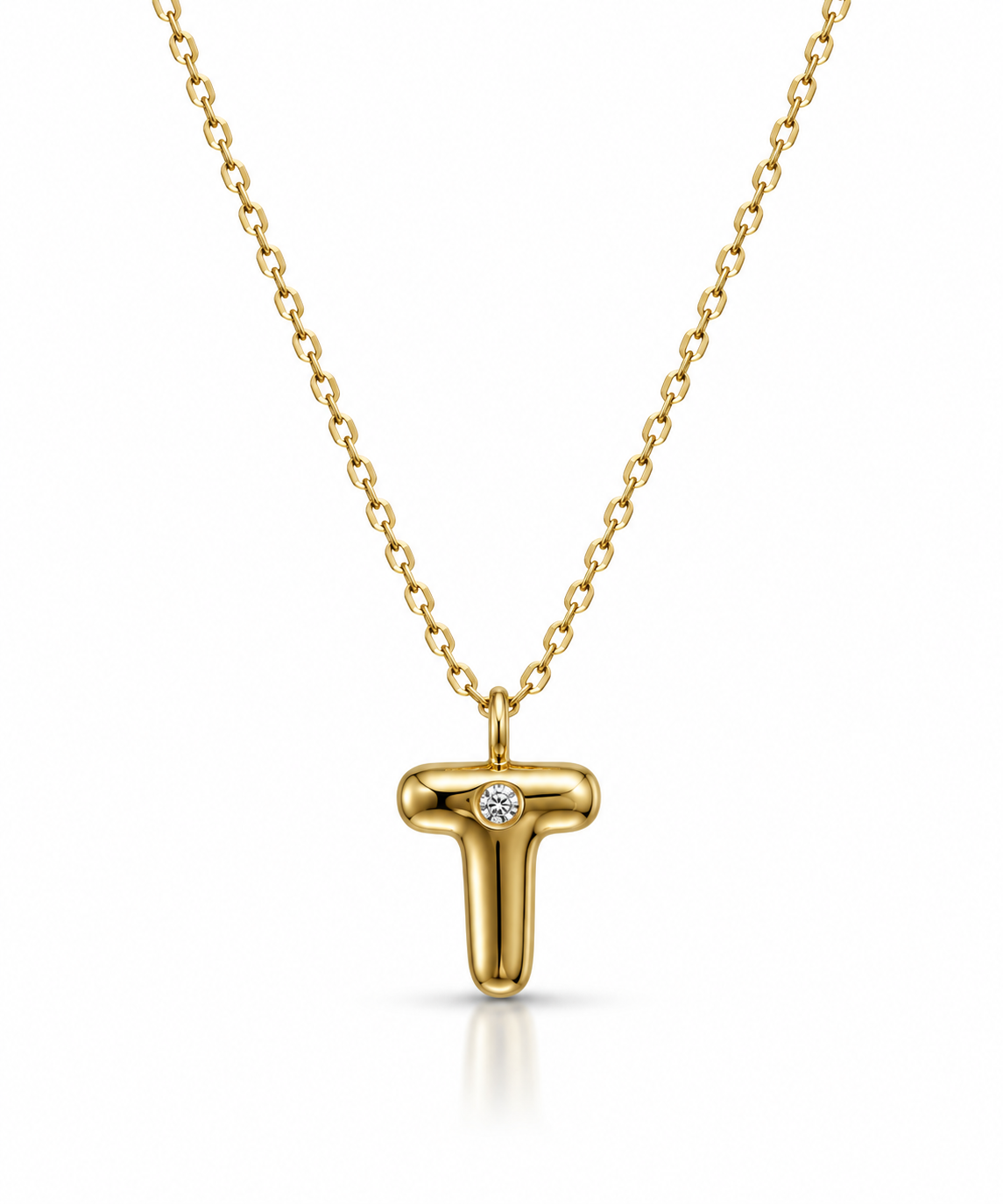Bubble Initials Necklace