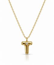 Bubble Initials Necklace