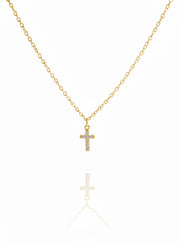 Mini Cross Necklace