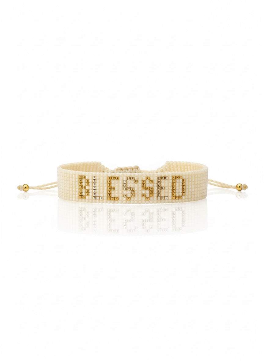 Blessed Knitted bracelet