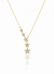 5 Star Pave Necklace