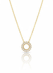 Eternity Baguette Necklace