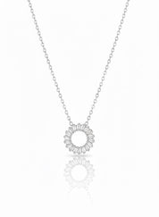 Eternity Baguette Necklace