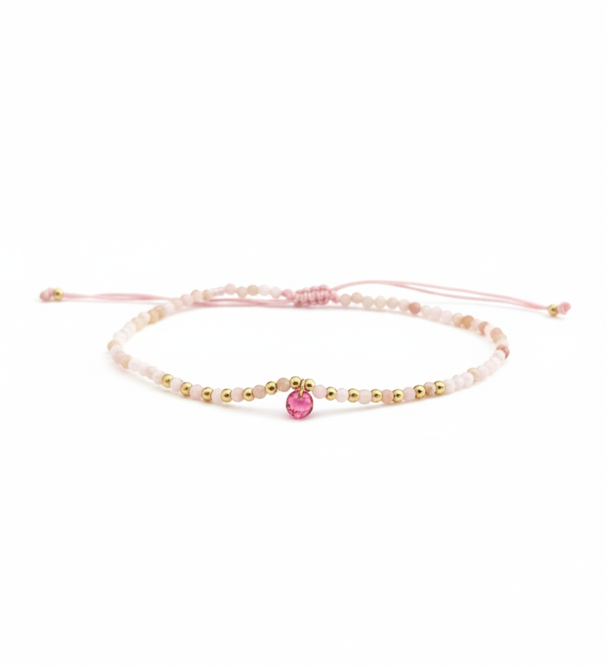 Natural Dangling Stone Bracelet