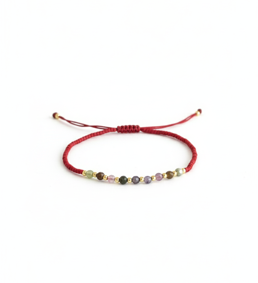 Miyuki Bracelet with Natural Stones