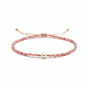 Single Pearl and Beads Bracelet