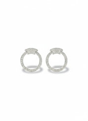 Hollow Circle Earrings