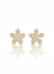 5 Leaf Flower Earrings