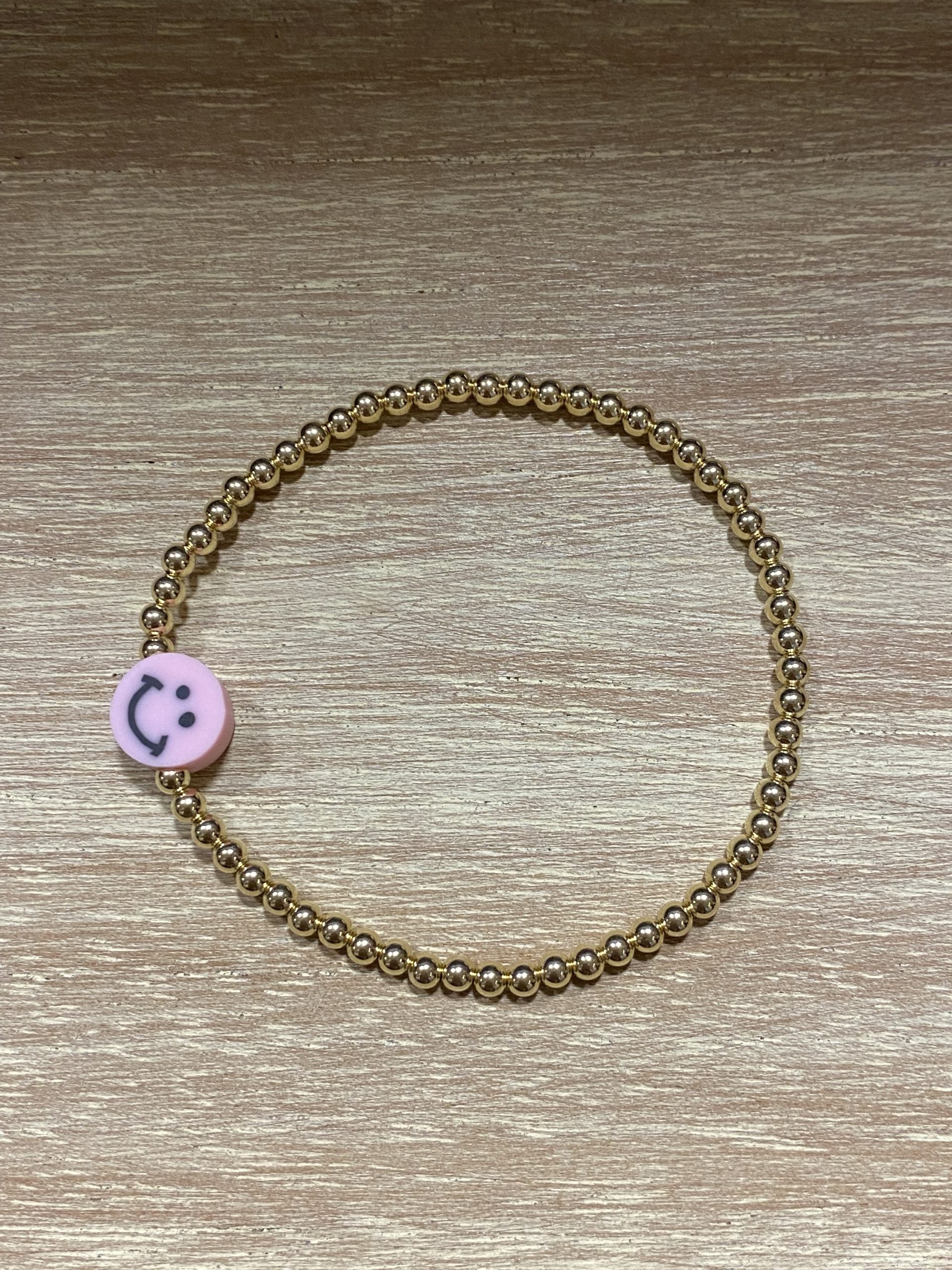 Happy Face Goldfilled Bracelet