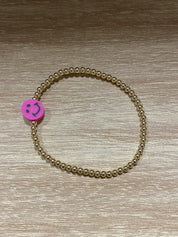 Happy Face Goldfilled Bracelet