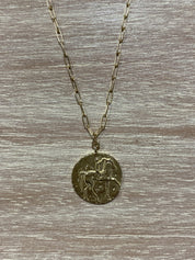 Collar Medalla Paperclip