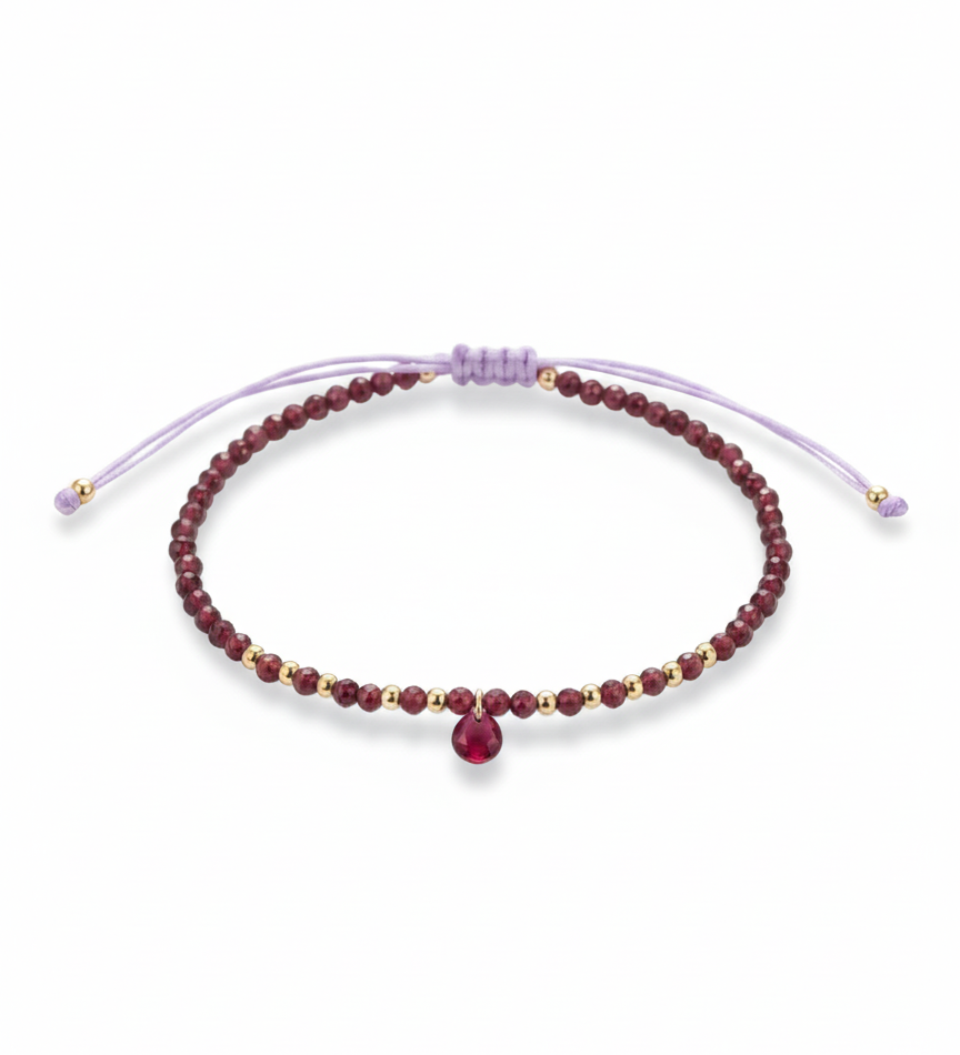 Natural Dangling Stone Bracelet