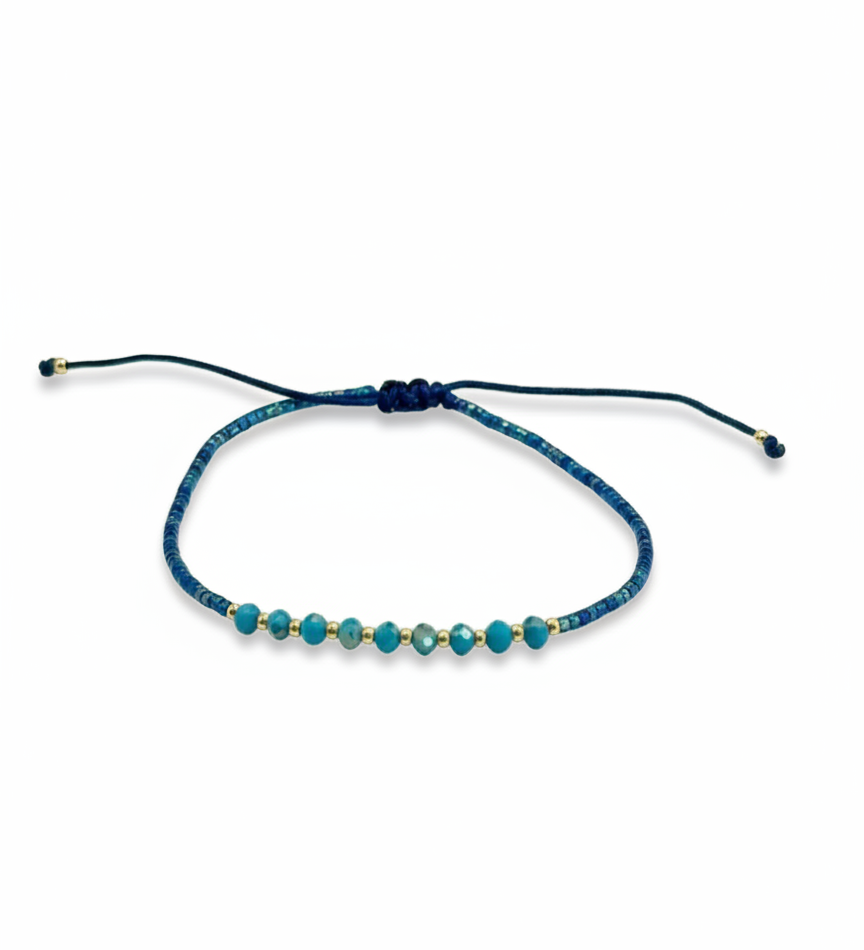 Miyuki Bracelet with Natural Stones