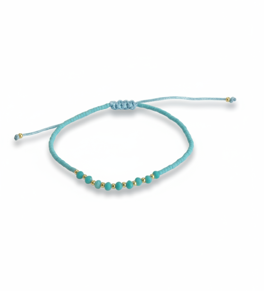 Miyuki Bracelet with Natural Stones