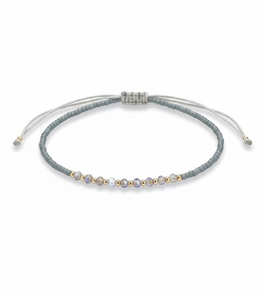 Miyuki Bracelet with Natural Stones