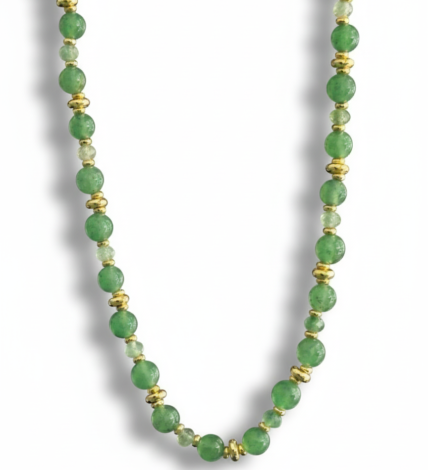 Natural Stone Beads Necklace