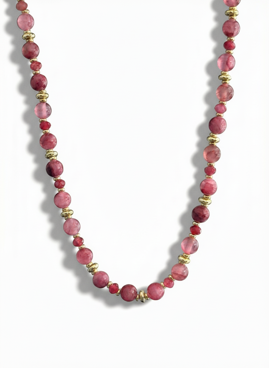 Natural Stone Beads Necklace