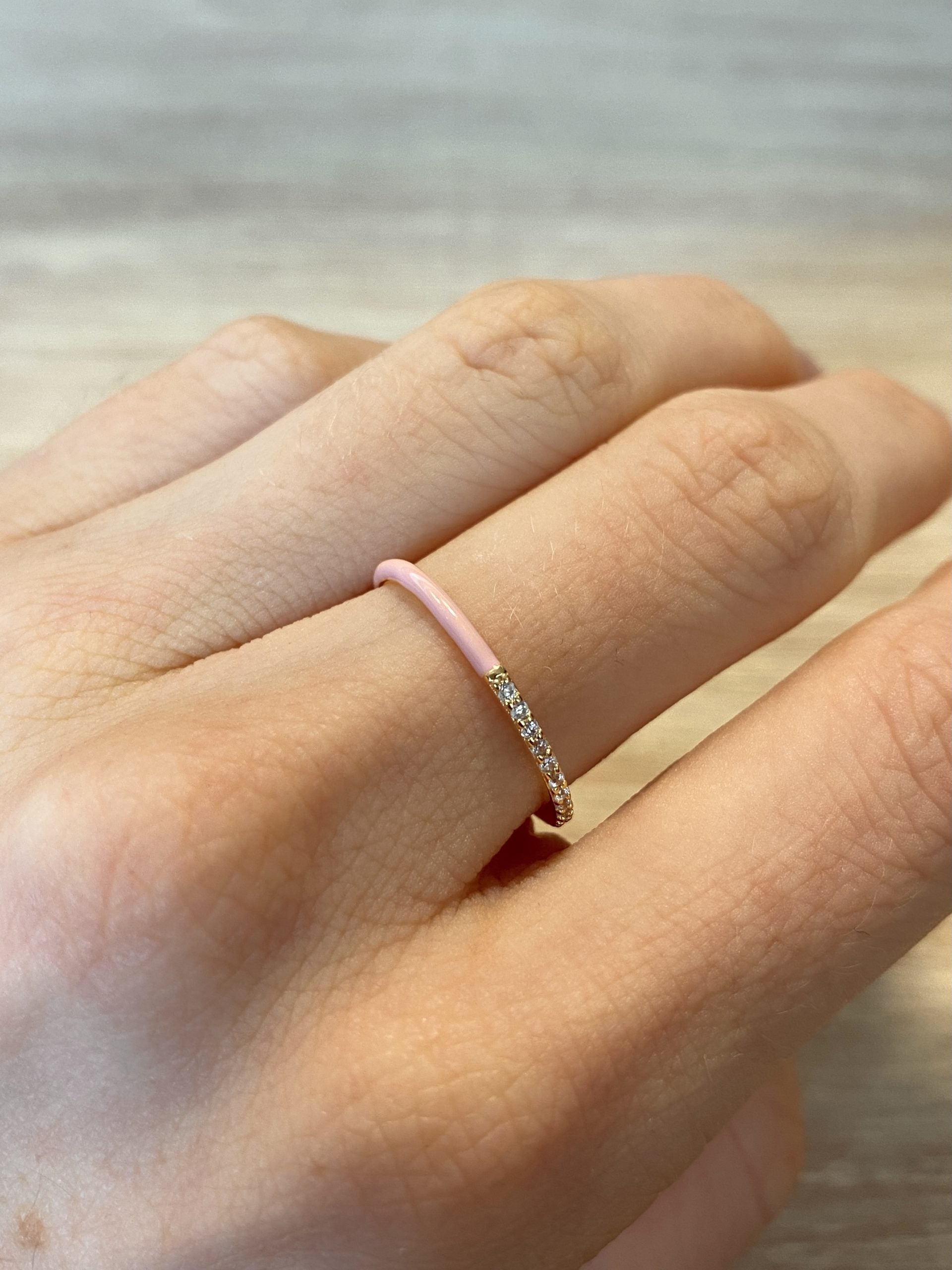 Thin Enamel Ring