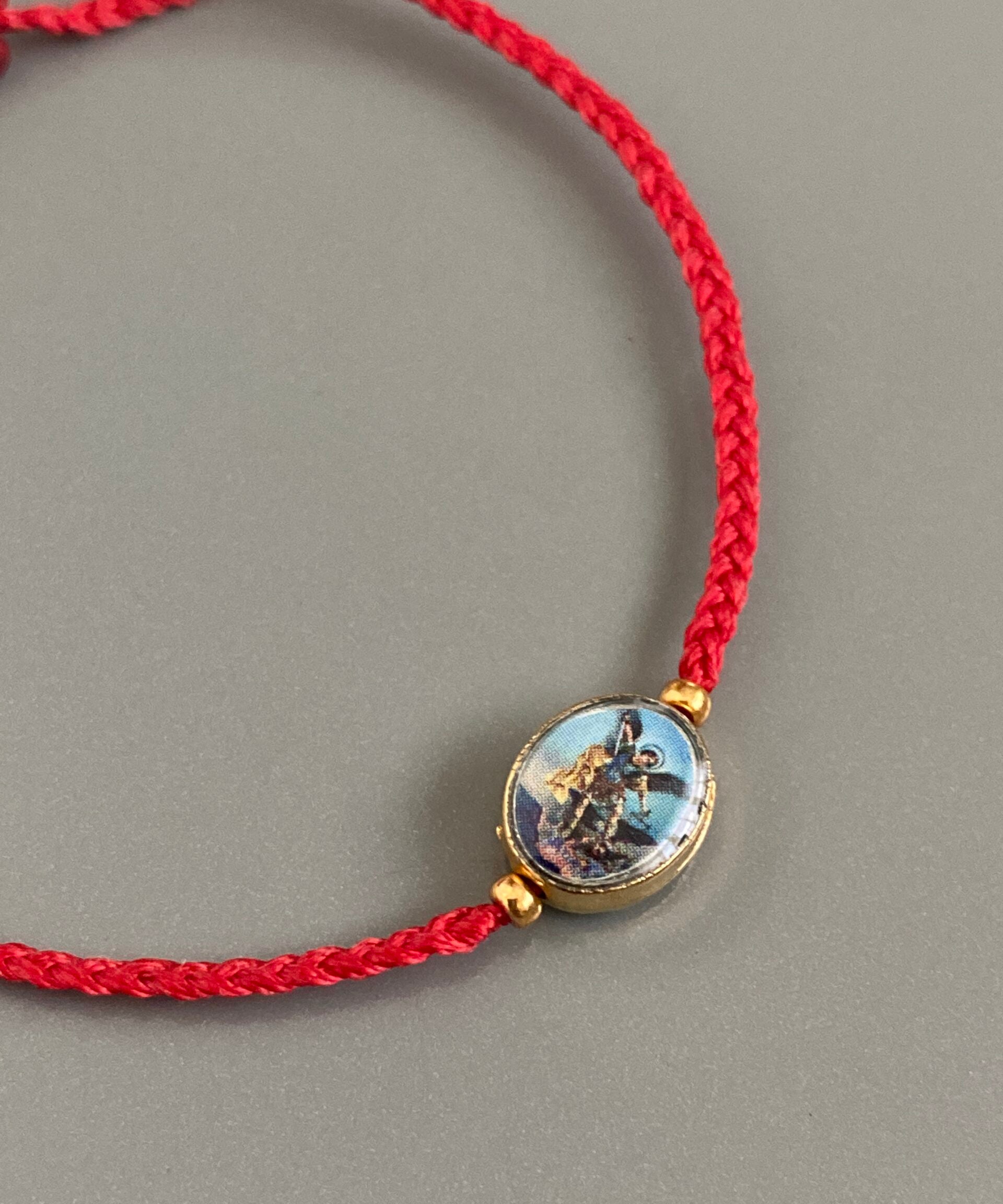 Pulsera Tejida San Miguel Arcángel