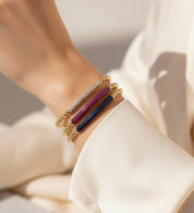 Sparkling Bar Goldfilled Bracelet