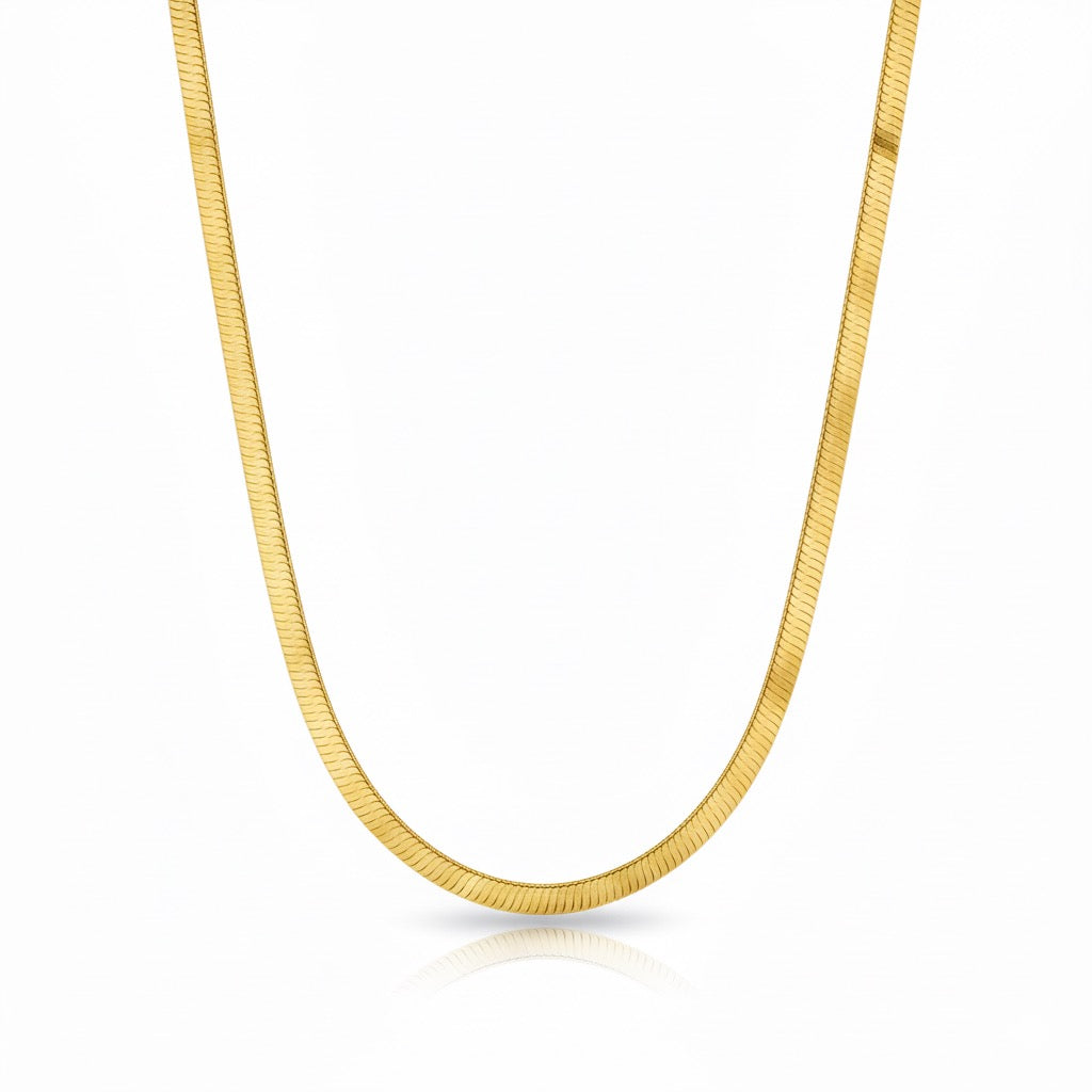 Herringbone Thin Necklace
