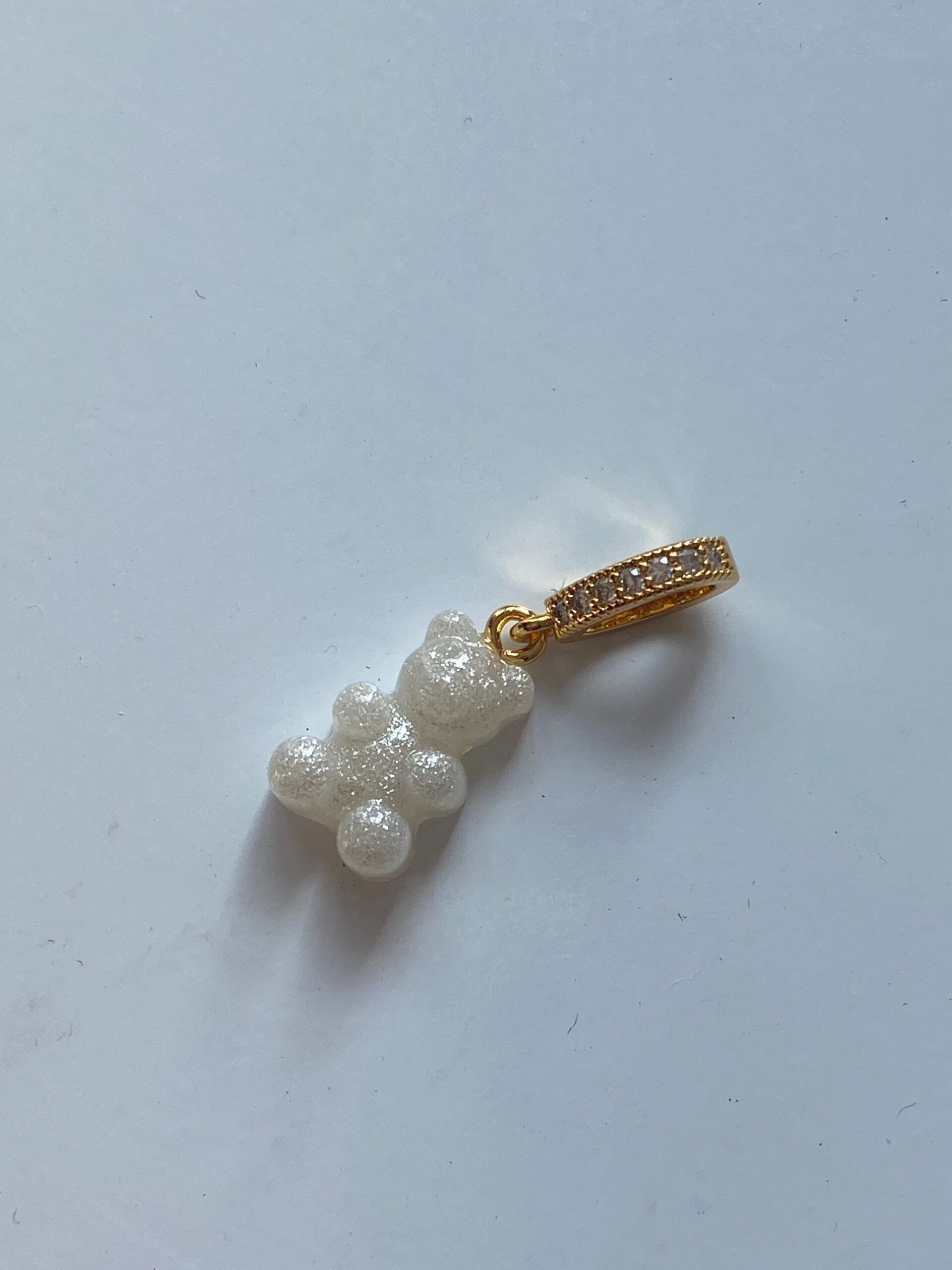 Gummy Bear Charm White
