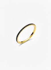 Black Thin Ring