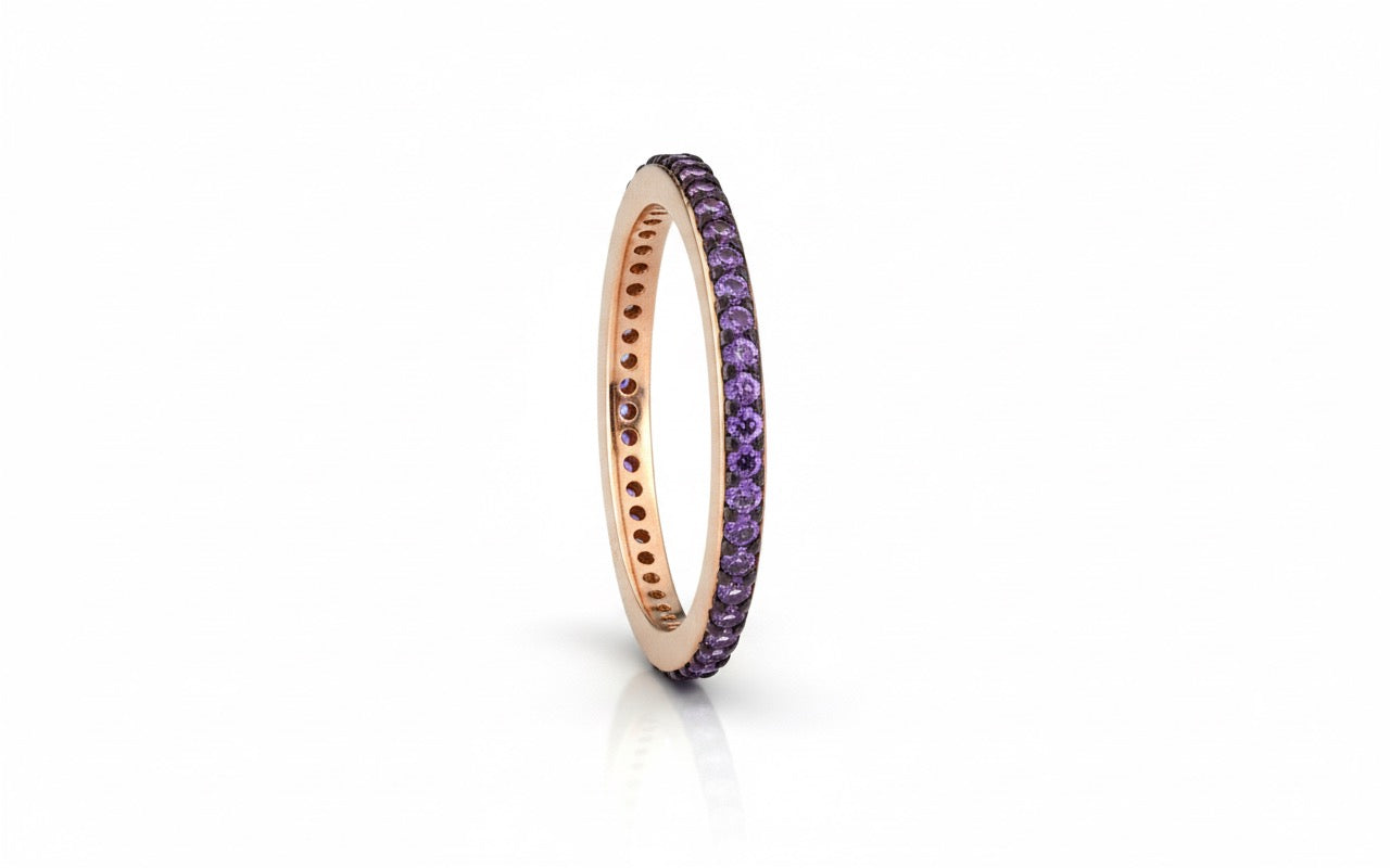 Purple Thin Ring