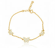 Butterfly Chain Bracelet