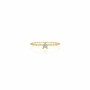 Chain Star Ring