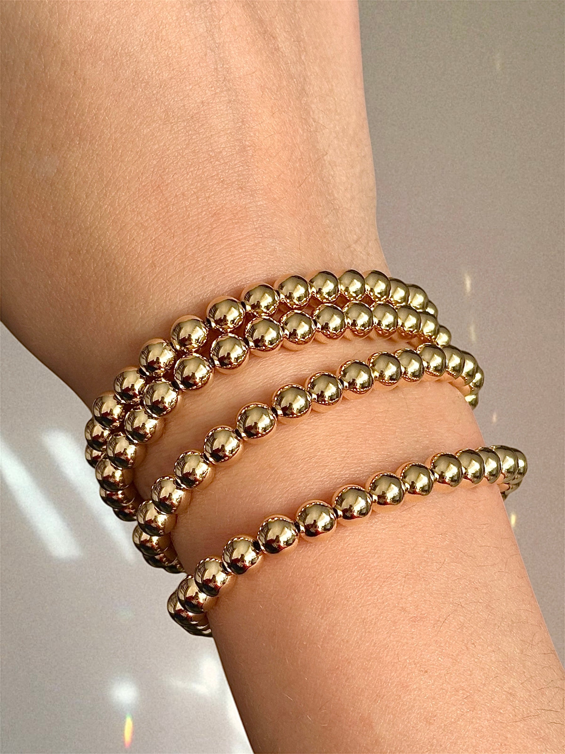 Goldfilled Plain XL Bracelet