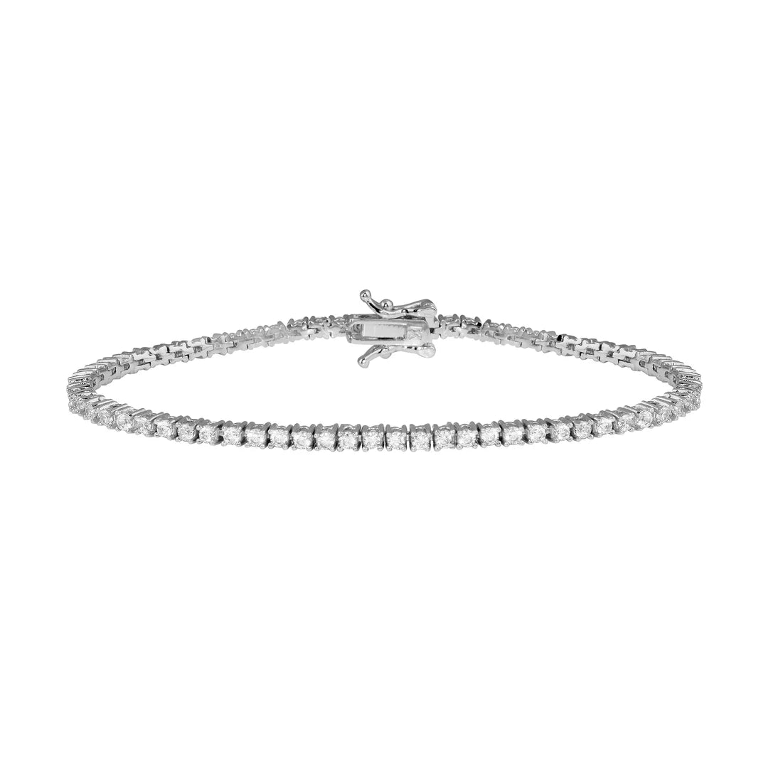 Thin Tennis Bracelet