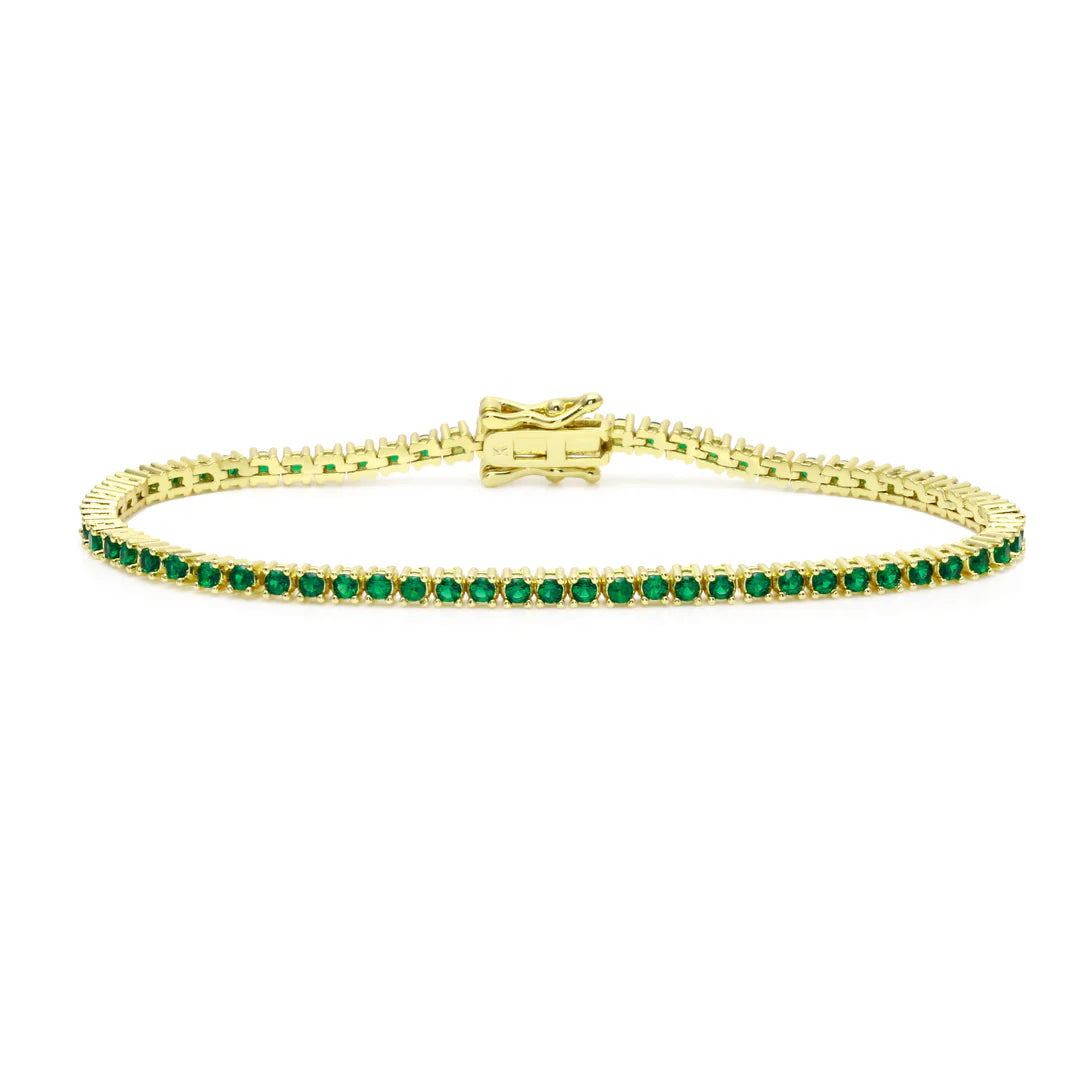 Thin Tennis Bracelet