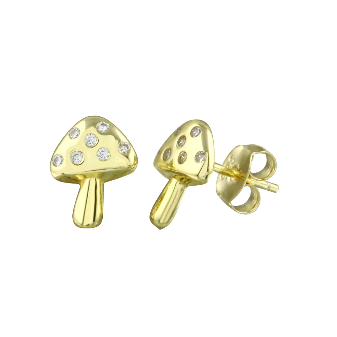 Mini Mushroom Studs