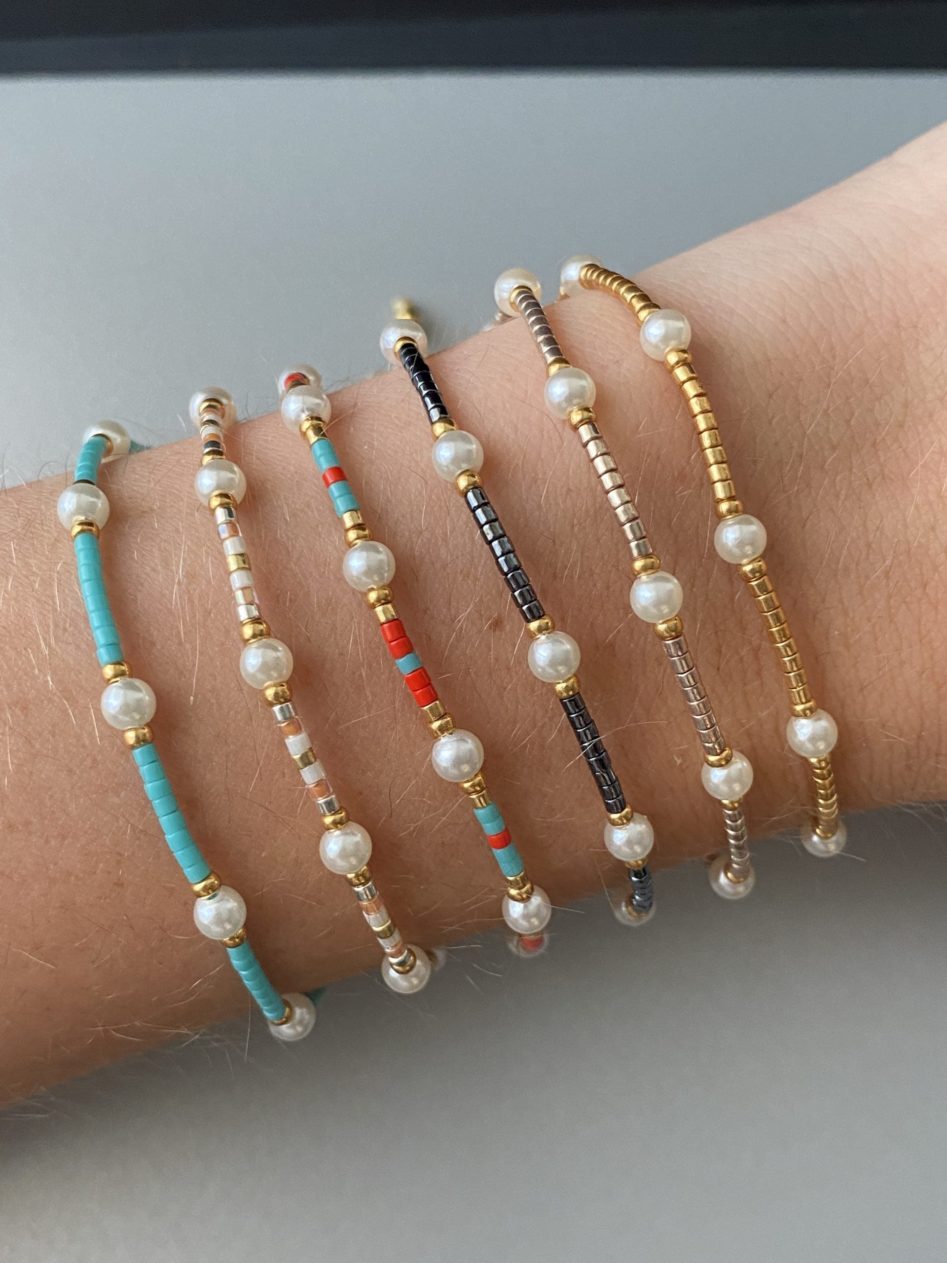 Pulsera Mini Perlas