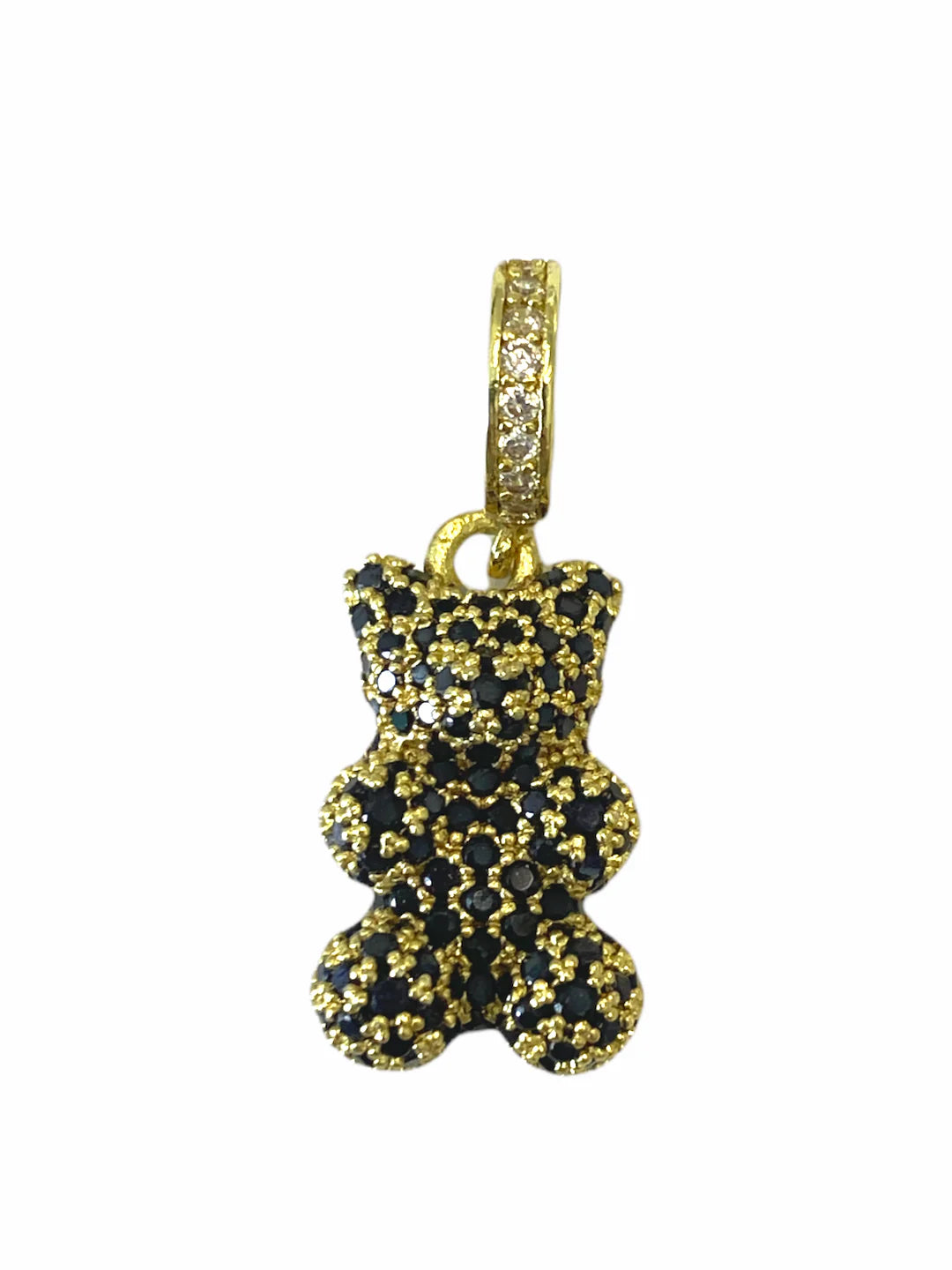 Charm Gummy Bear Black