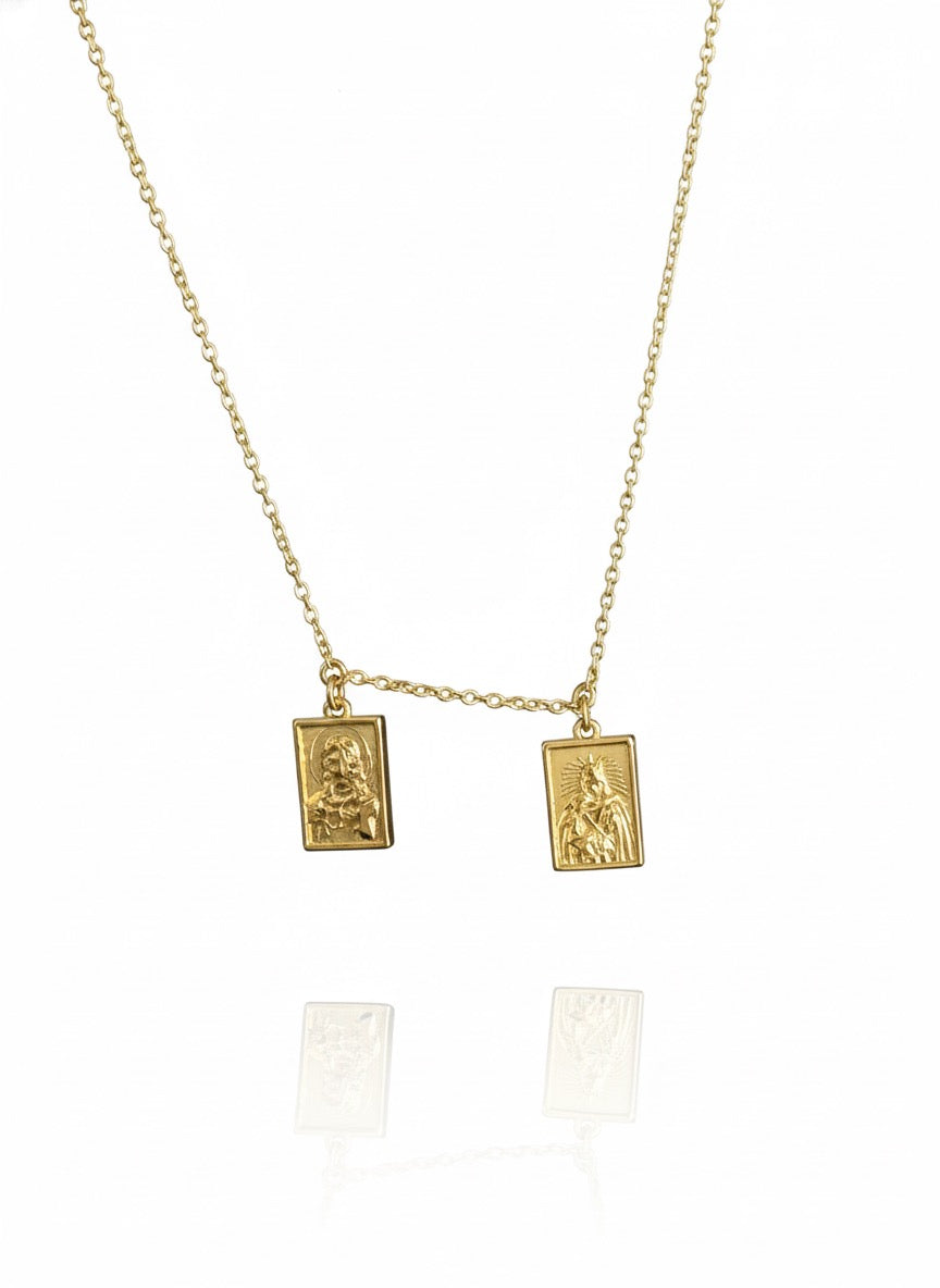 Two-Sided Golden Scapular