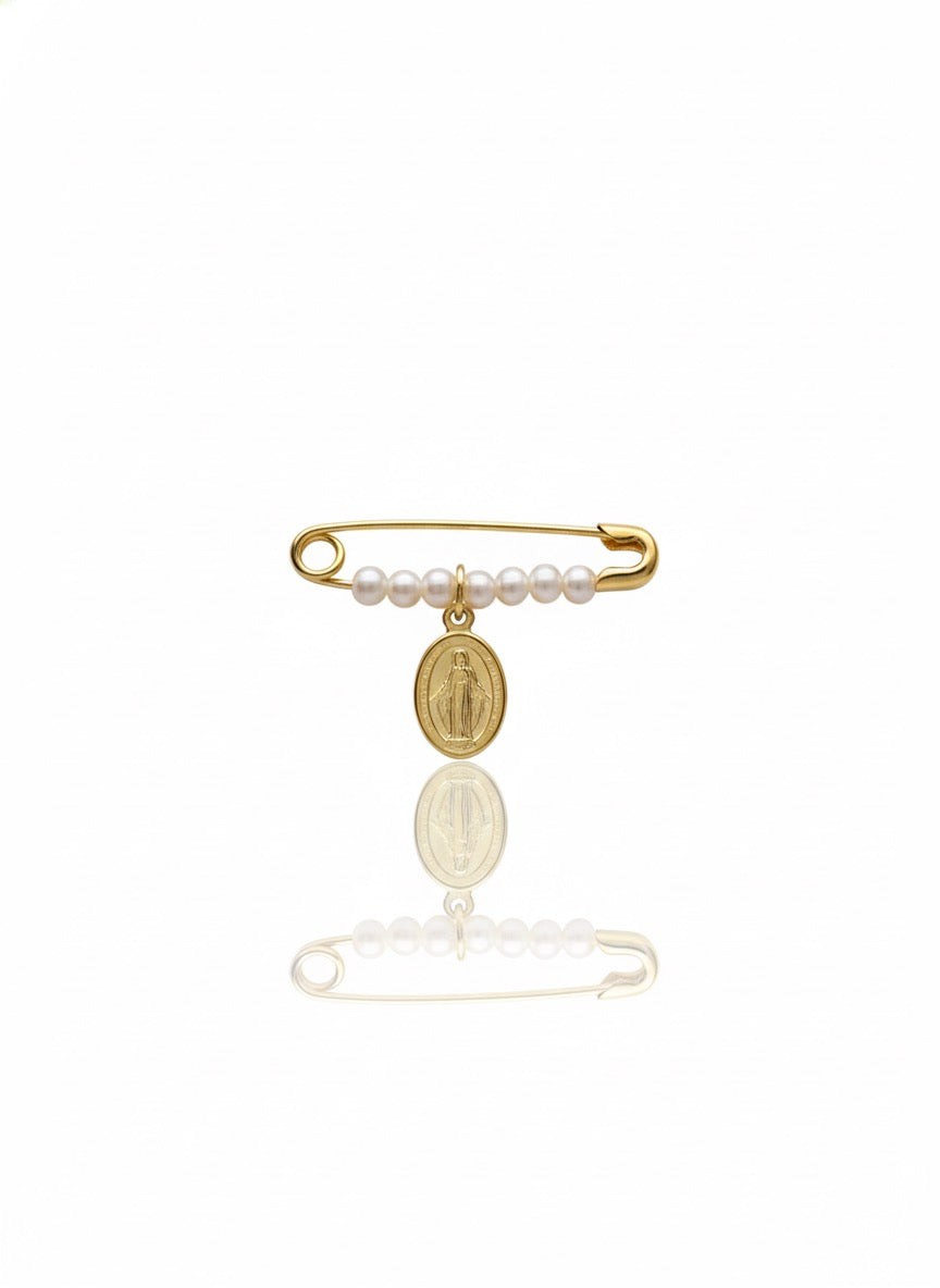 Virgen Medalla Milagrosa Baby Pin