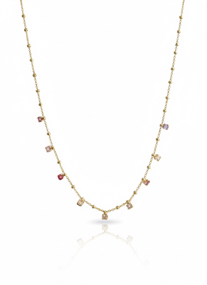 Pastel Dangling Necklace