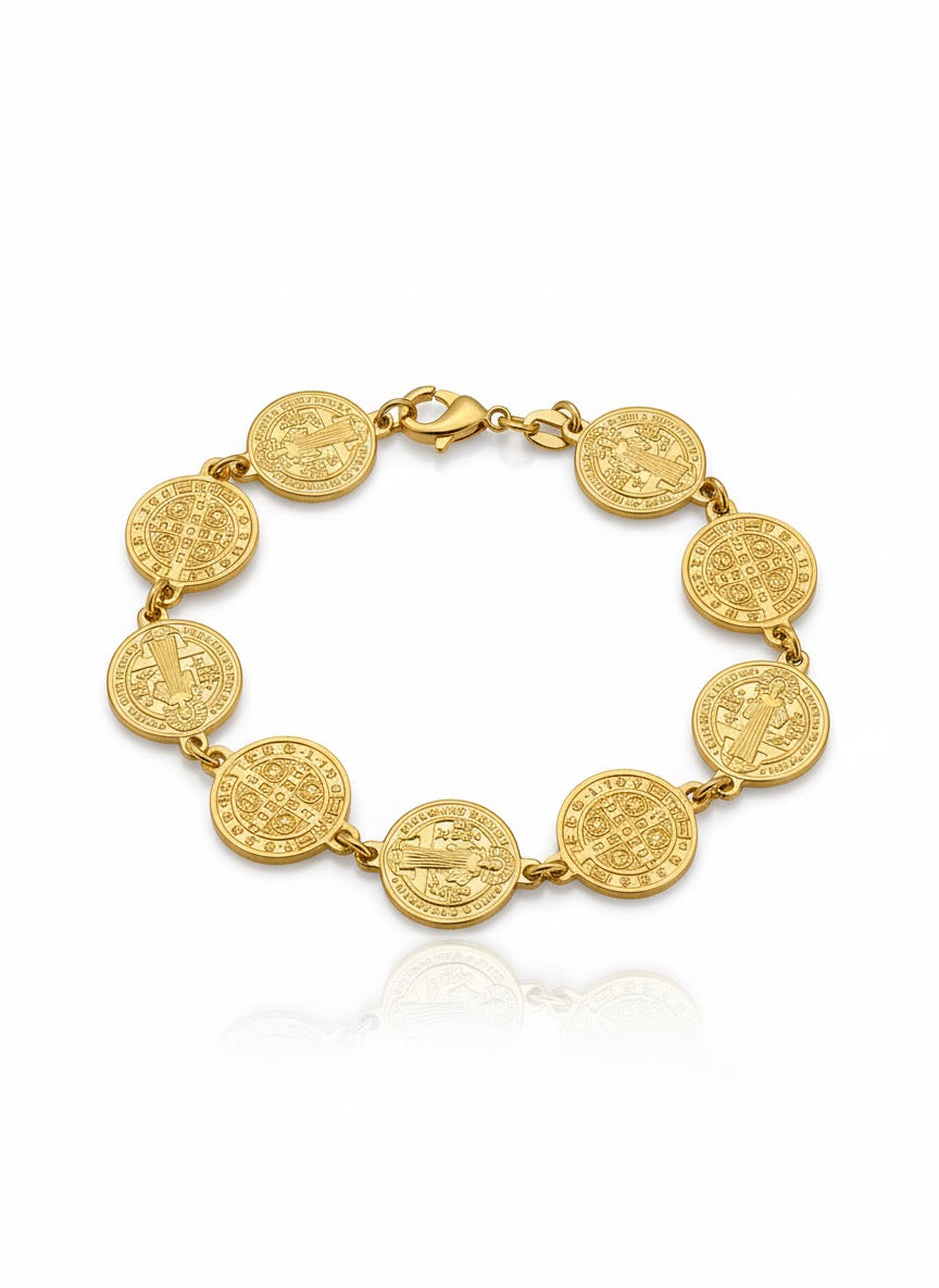 San Benito Medal Bracelet