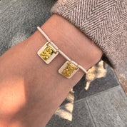 Golden Scapular Bracelet