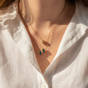 Aura Barrel Necklace