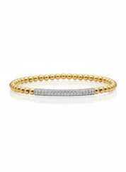 Domed Bar Goldfilled Bracelet